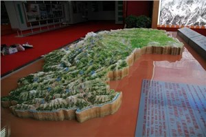 山体地形模型制作