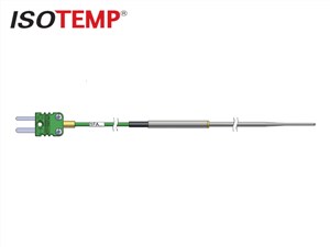 德国伊索 ISOTEMP MTC201变径微型插头铠装热电偶