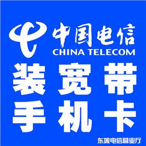 中国电信诸城东坡营业厅办理宽带及手机卡业务