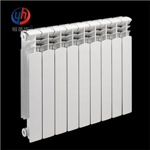 UR1005-500压铸铝双金属散热器生产厂家(工艺,图片,优势)-裕圣华